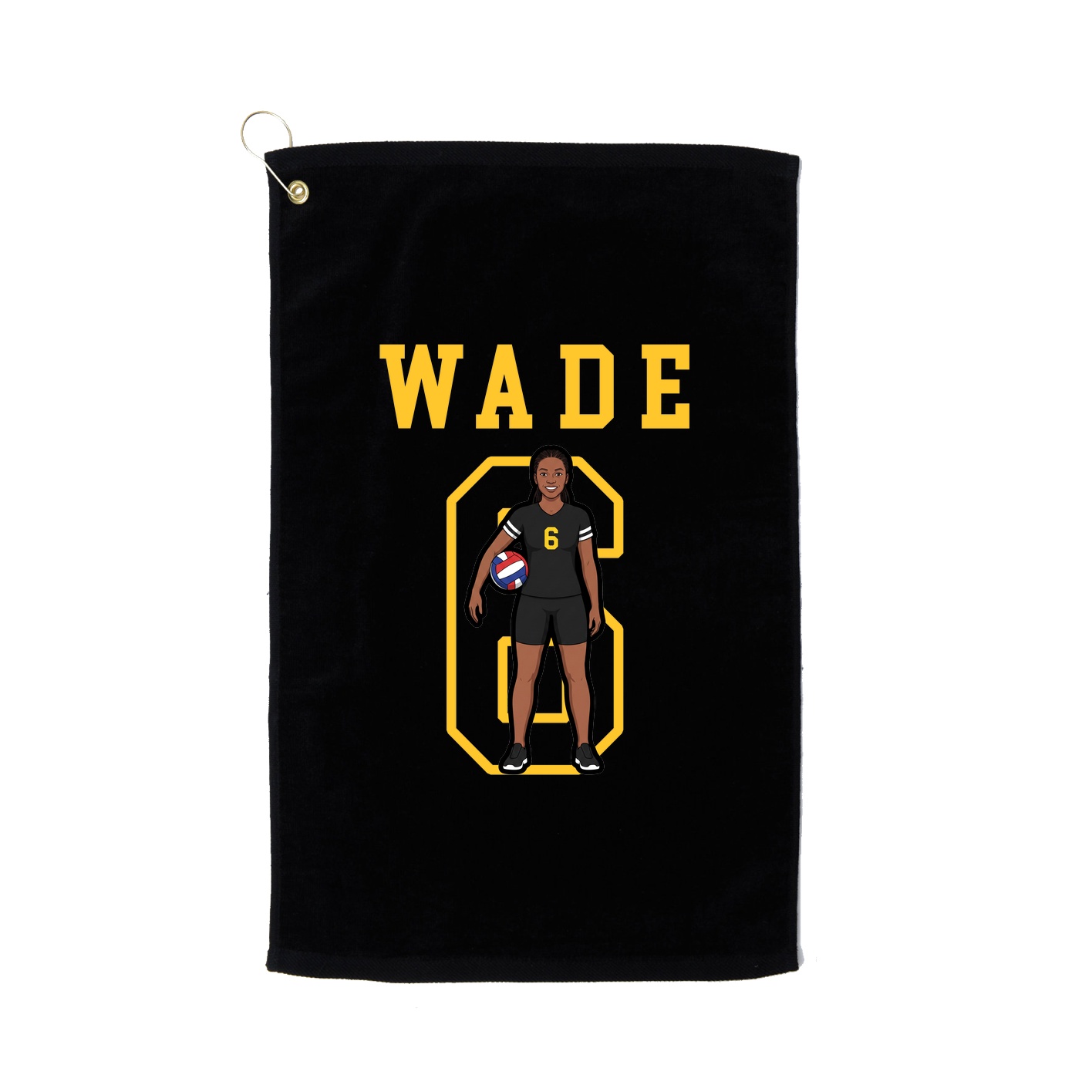 Golf Towel — Shirsey in Black
