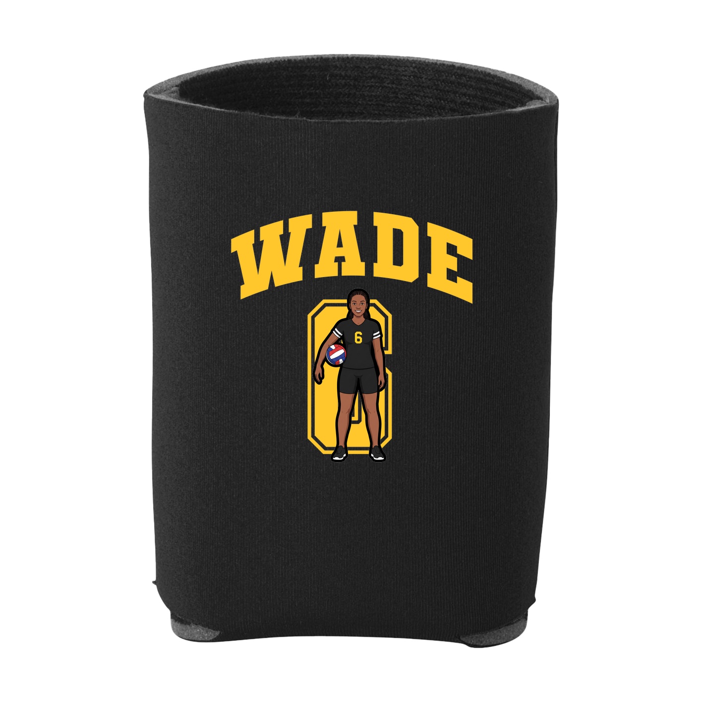 Can Holder — Number in Black