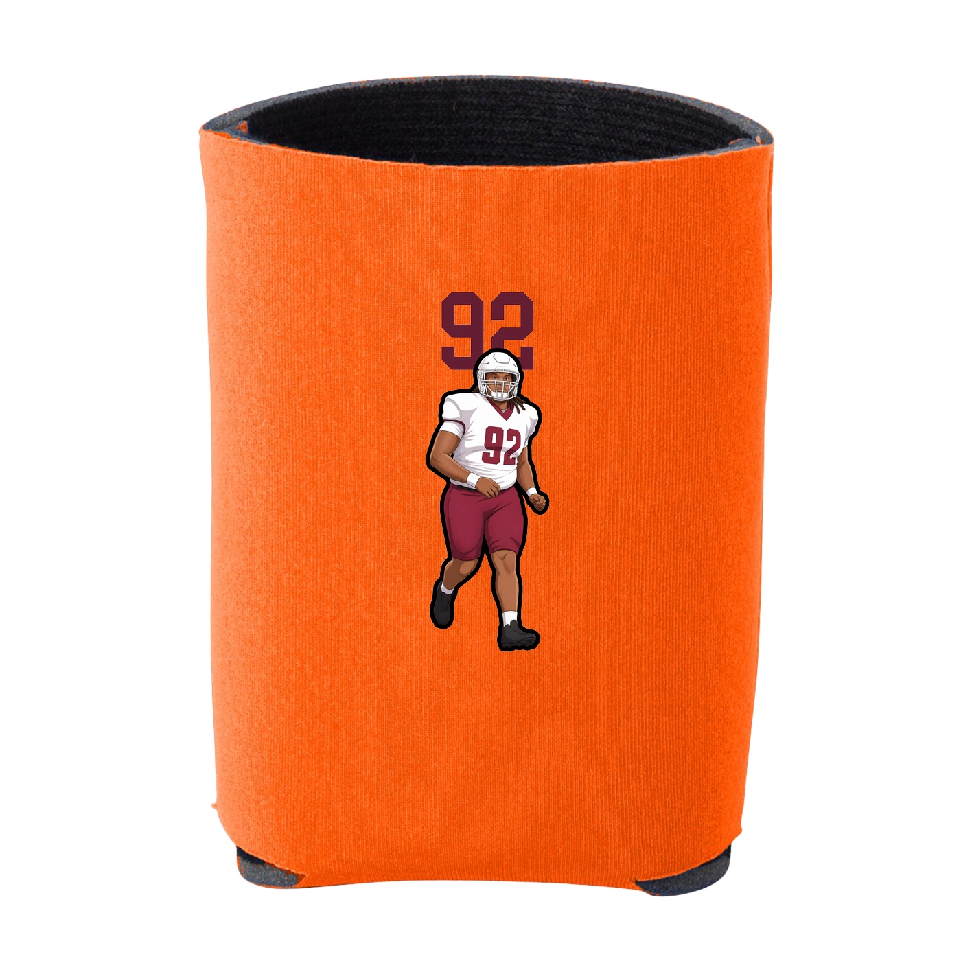Can Holder — Number Top in Orange