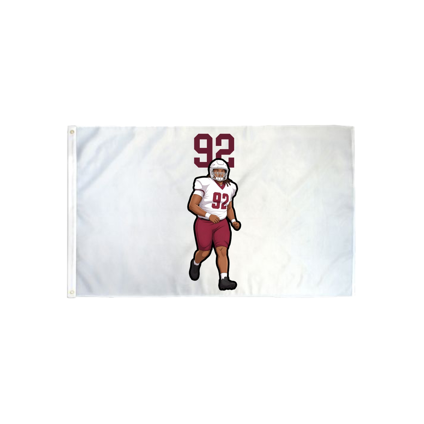 3x5 Flag — Number Top in Classic