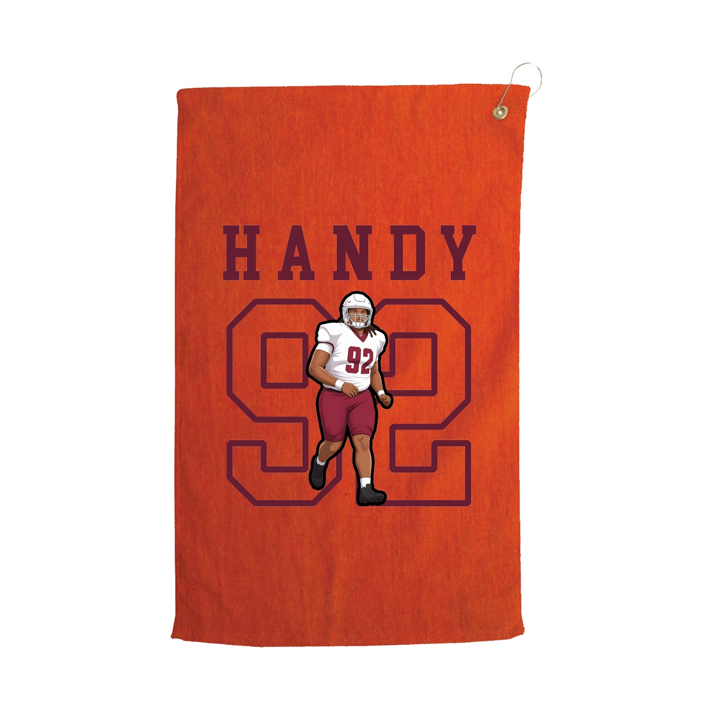 Golf Towel — Shirsey in Orange