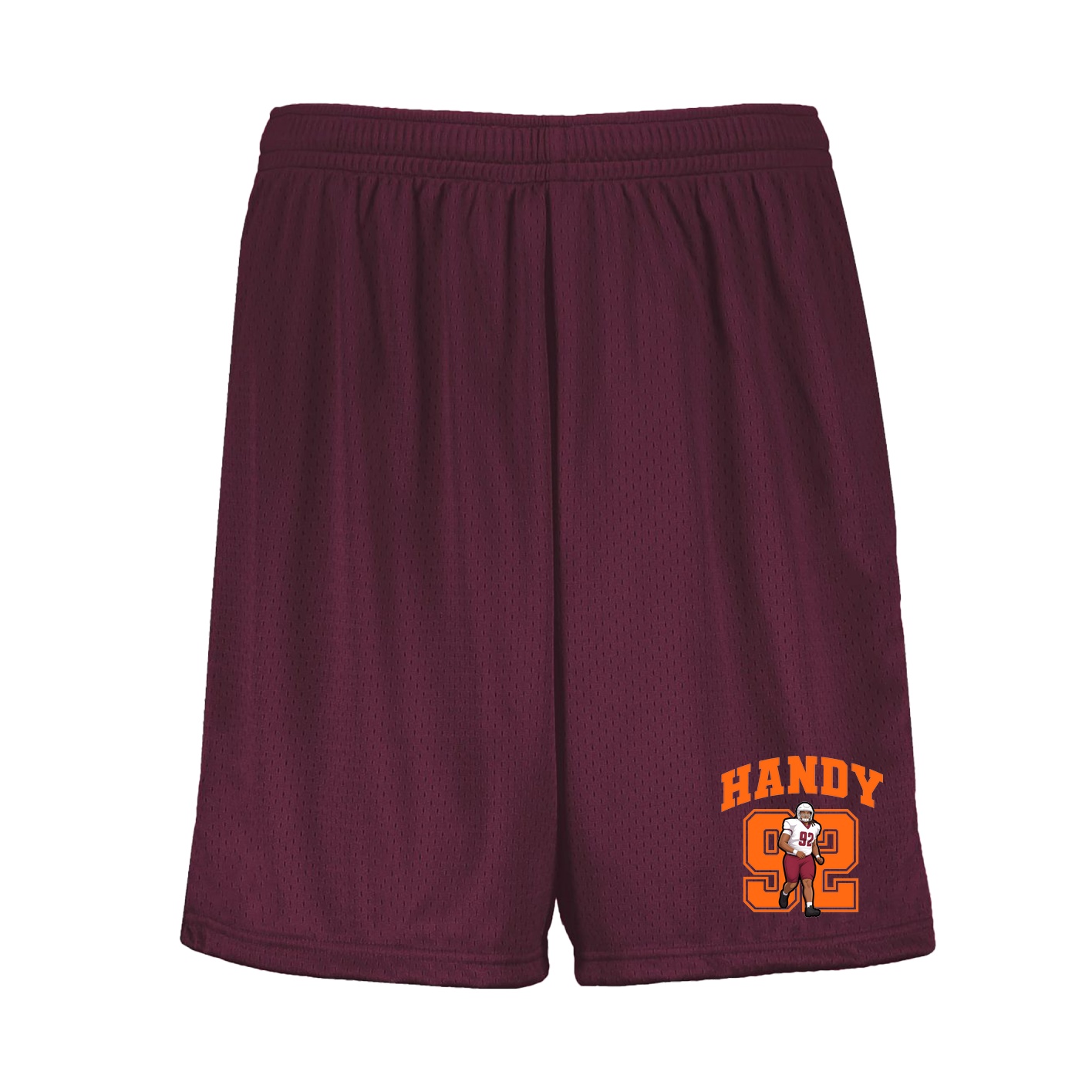 Shorts — Number in Maroon