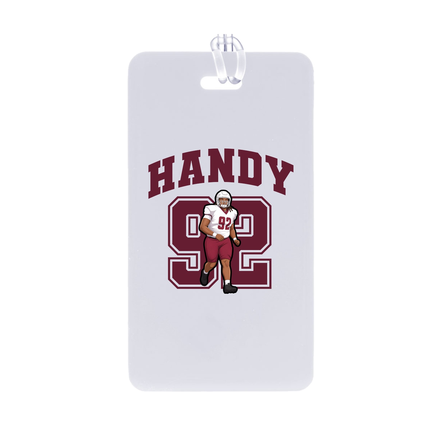 Bag Tag — Number in Classic