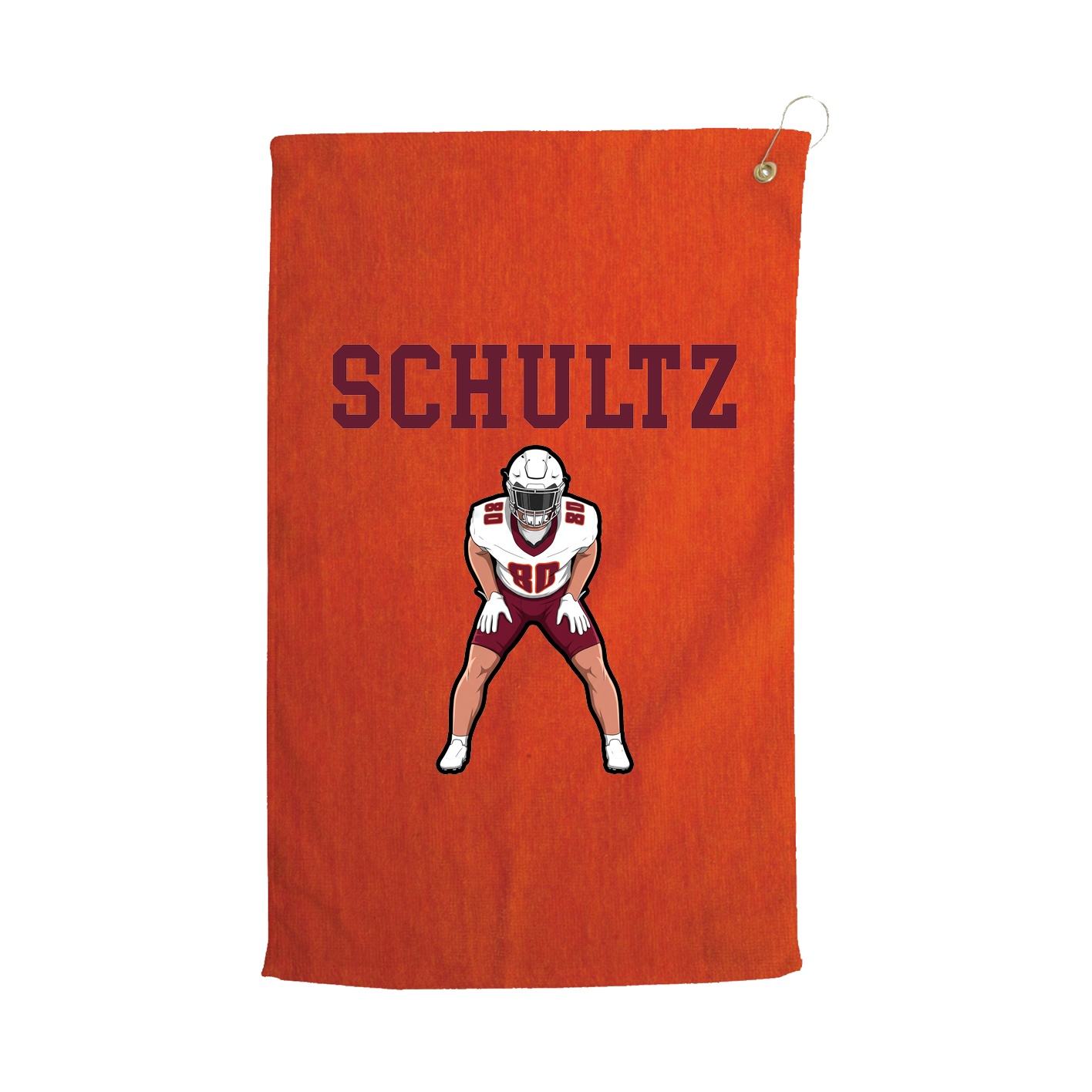 Golf Towel — Shirsey in Orange