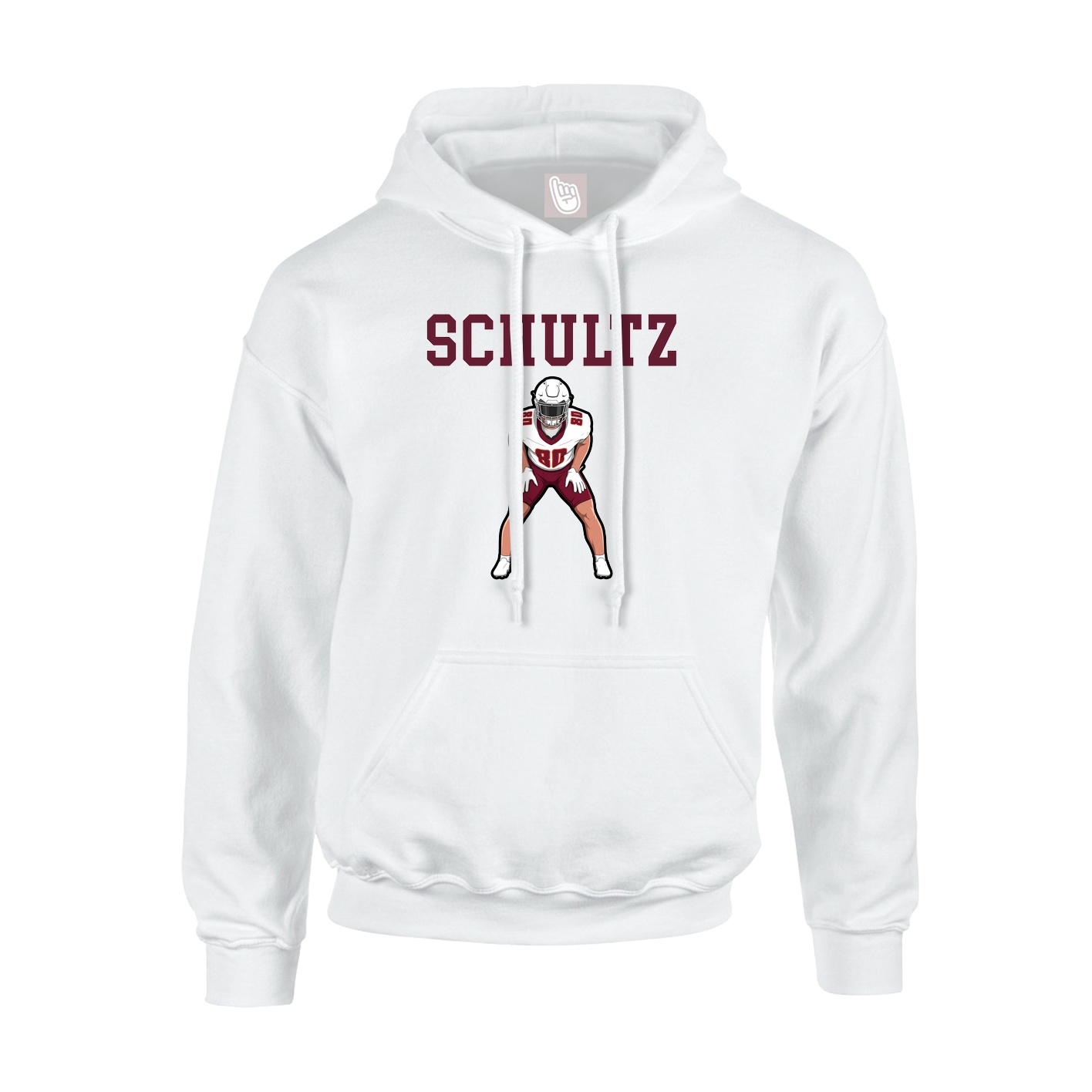 Youth Hoodie — Shirsey in White