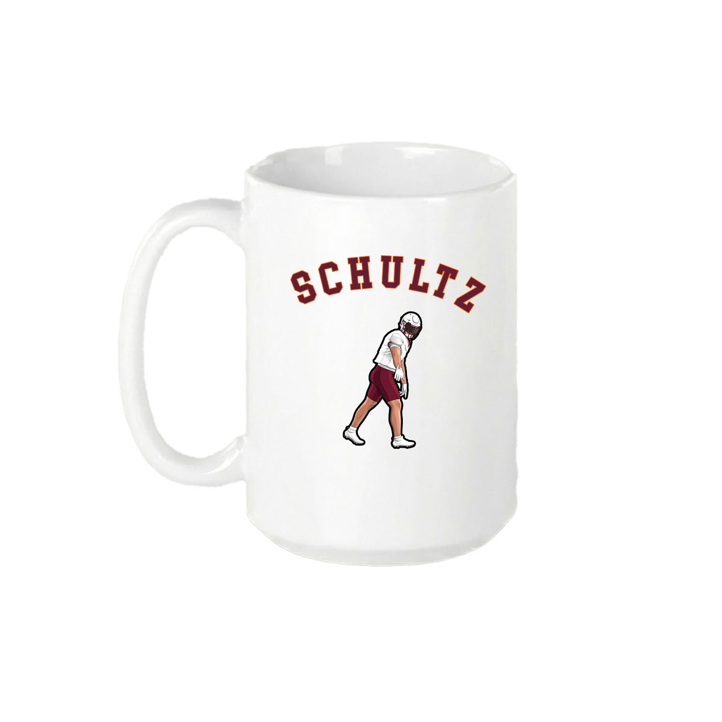 15oz Coffee Mug — Shirsey Arch in White