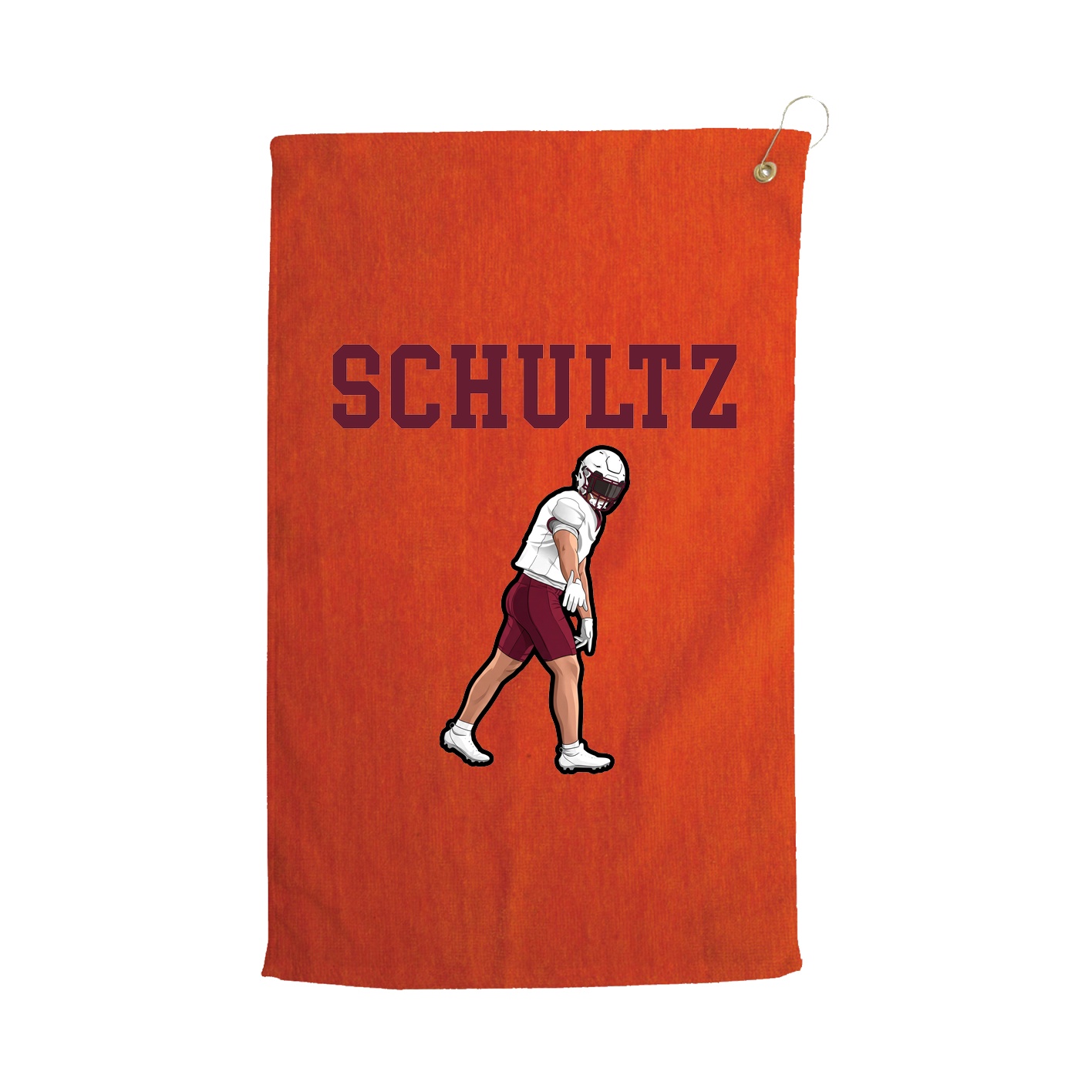 Golf Towel — Shirsey in Orange