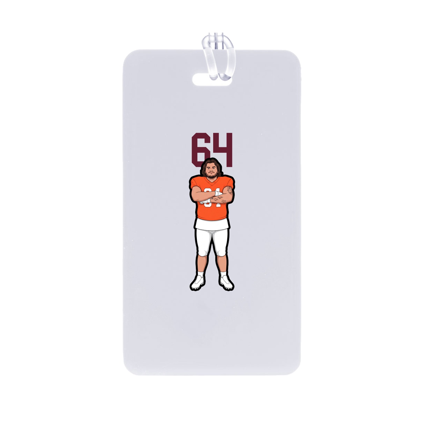 Bag Tag — Number Top in Classic