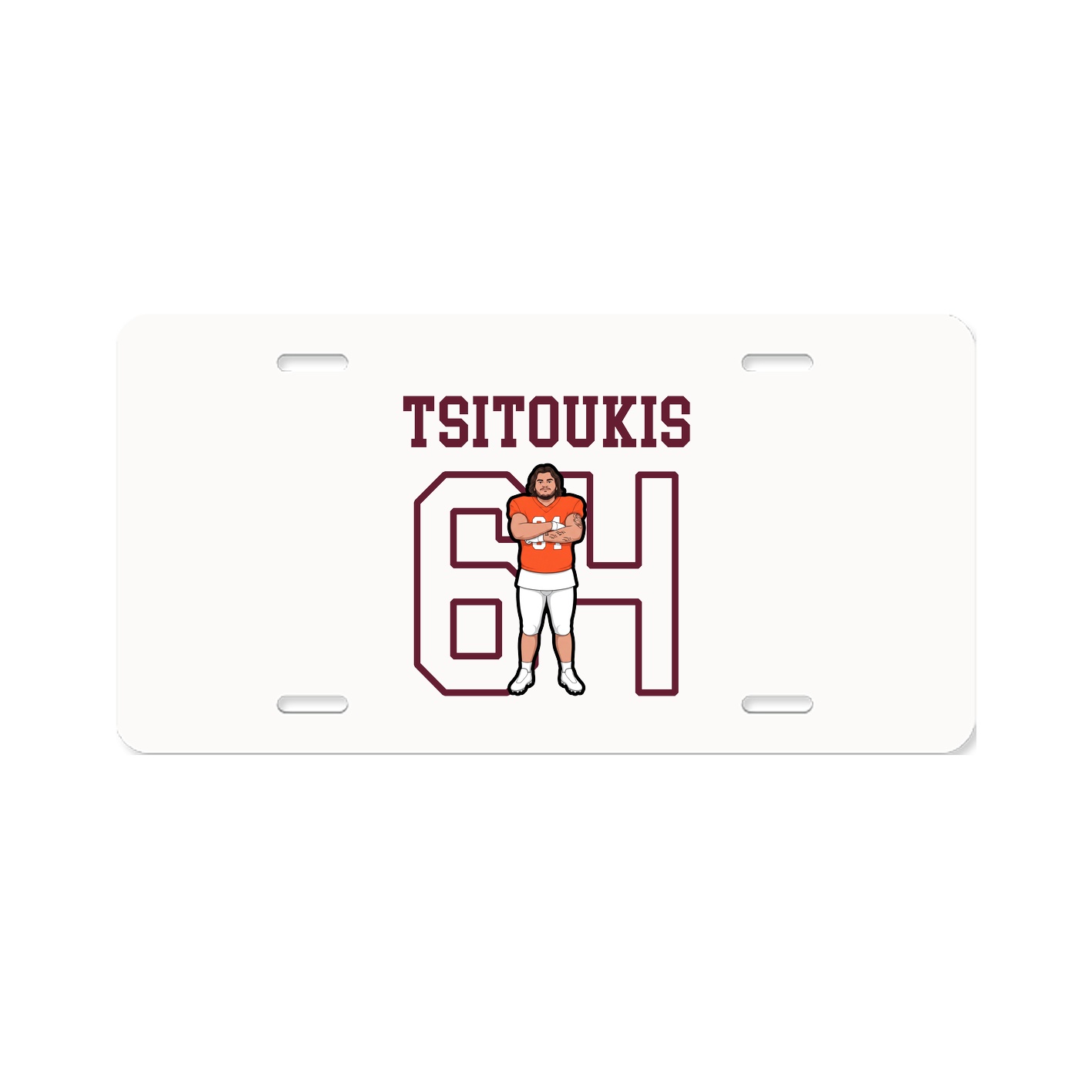 License Plate — Shirsey in Classic