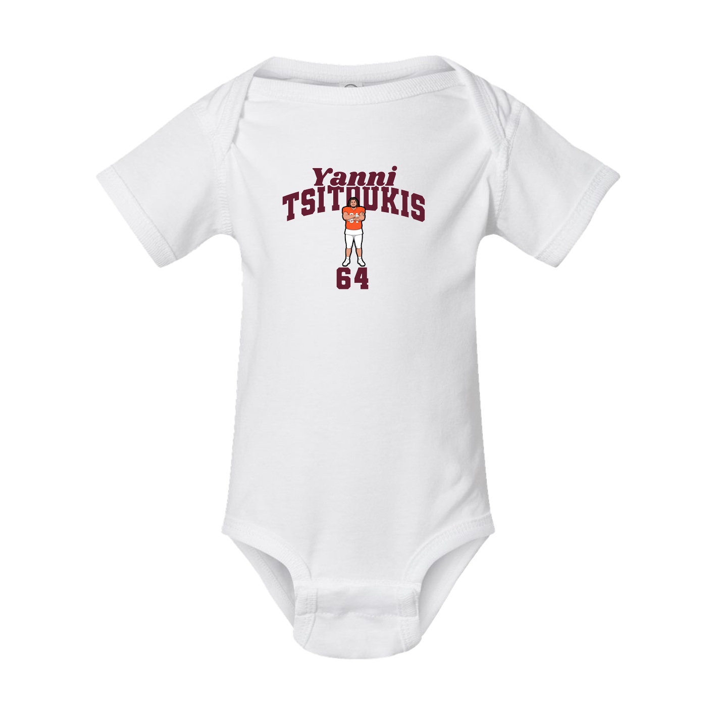 Baby Onesie — Signature Arch in White