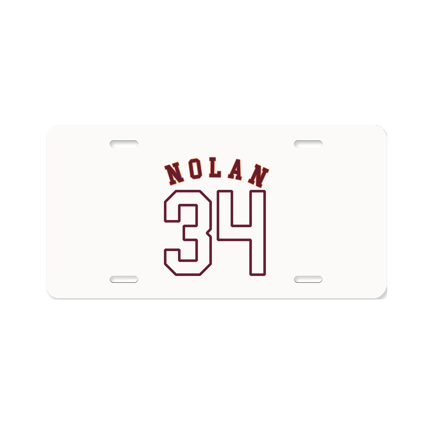 License Plate — Shirsey Arch in Classic