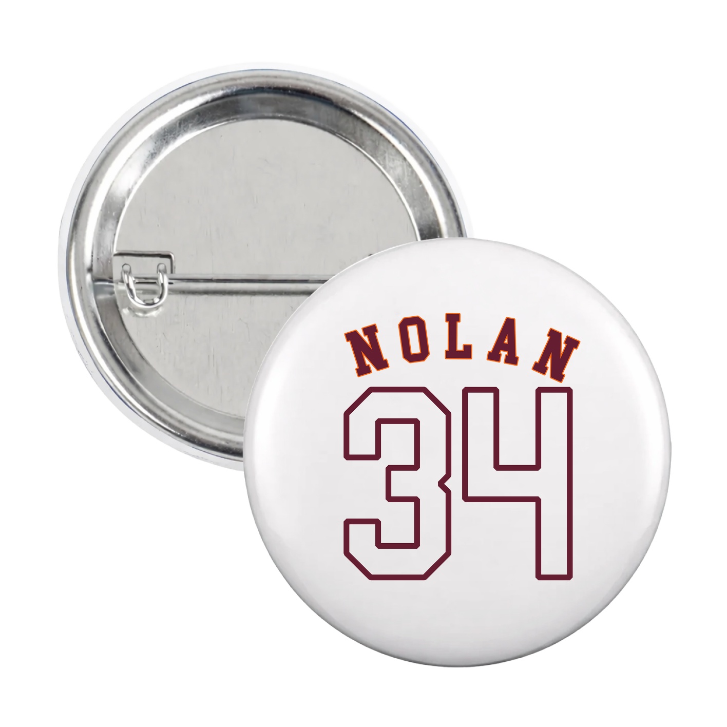 Game Day Button — Shirsey Arch in White
