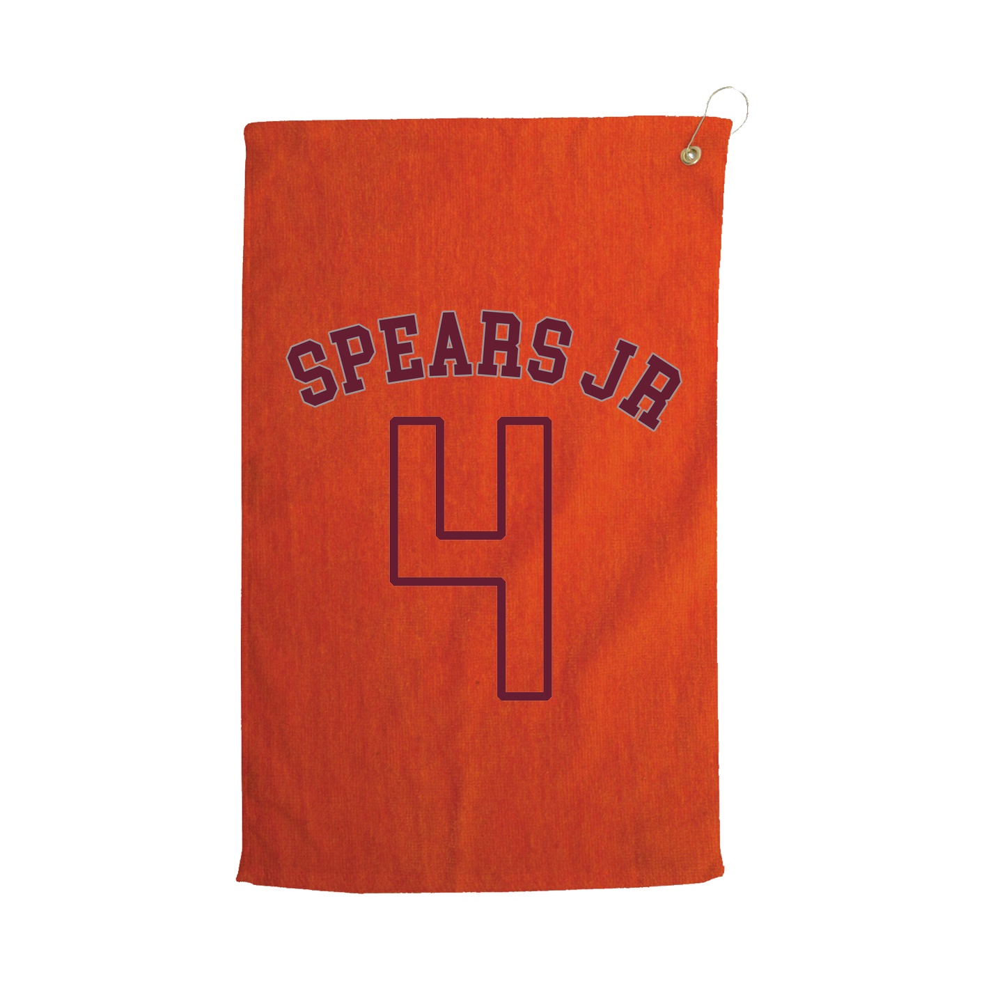 Golf Towel — Shirsey Arch in Orange