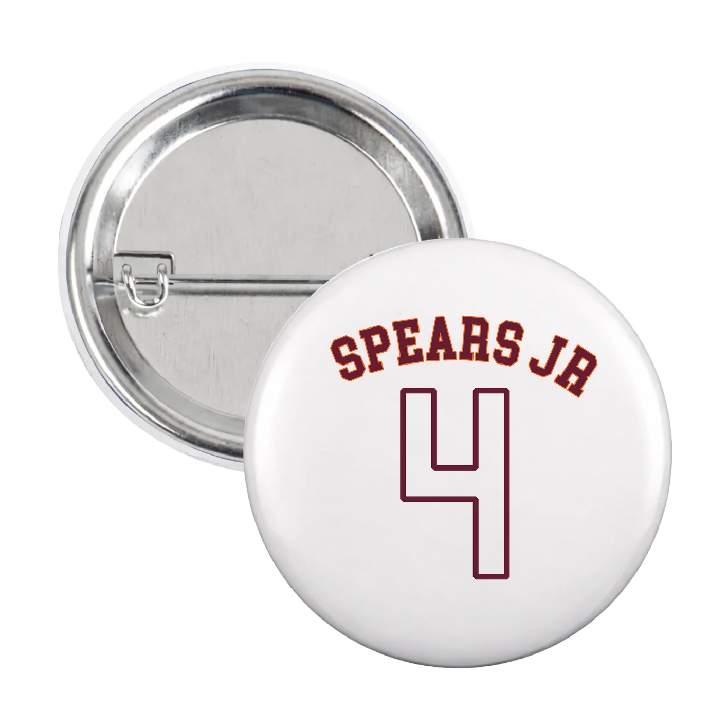 Game Day Button — Shirsey Arch in White
