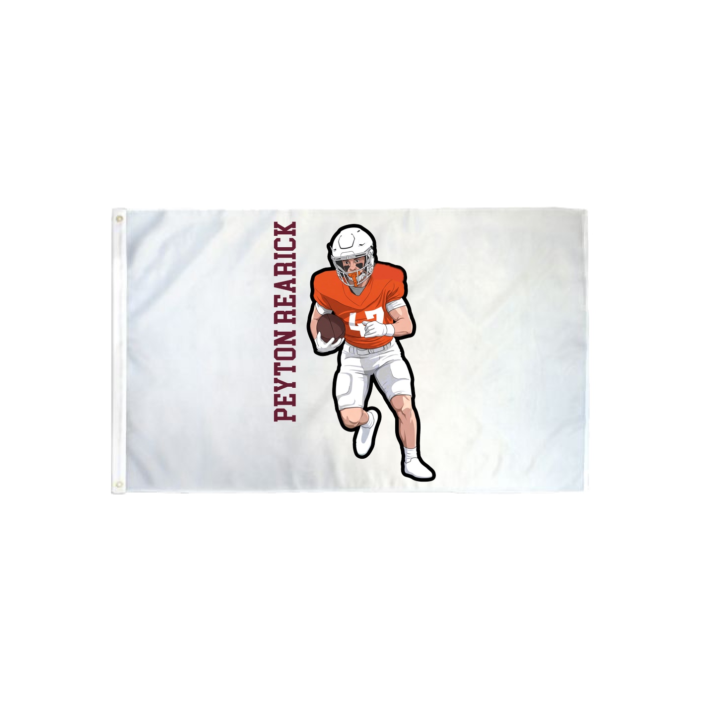 3x5 Flag — Name Vertical in Classic