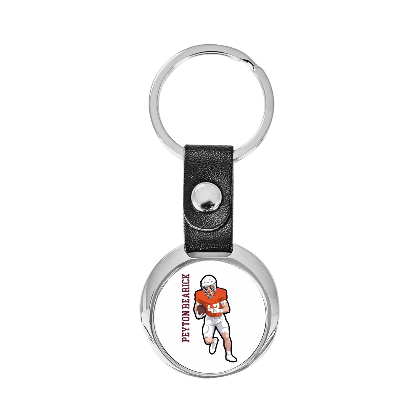 Key Chain — Name Vertical in Classic