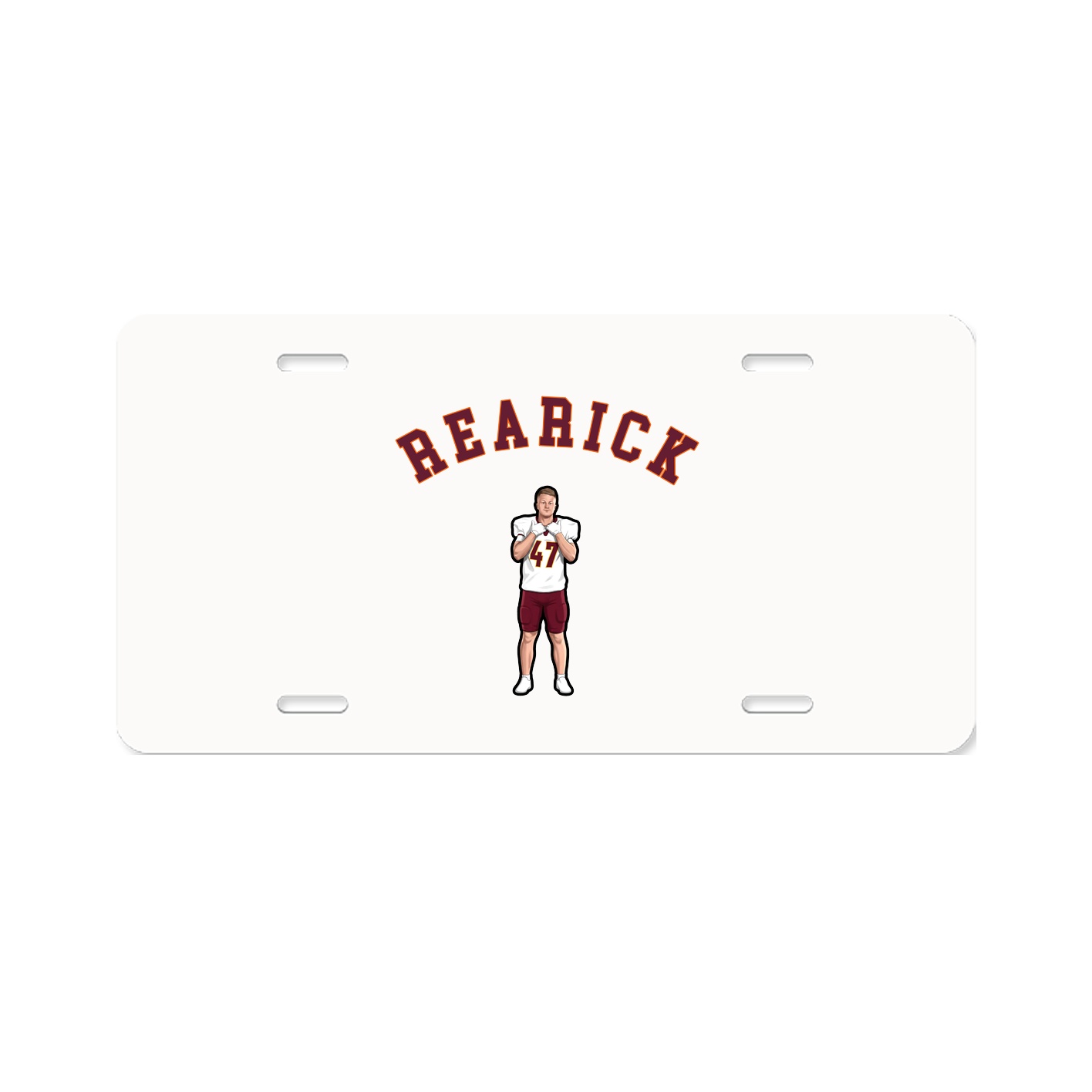 License Plate — Shirsey Arch in Classic