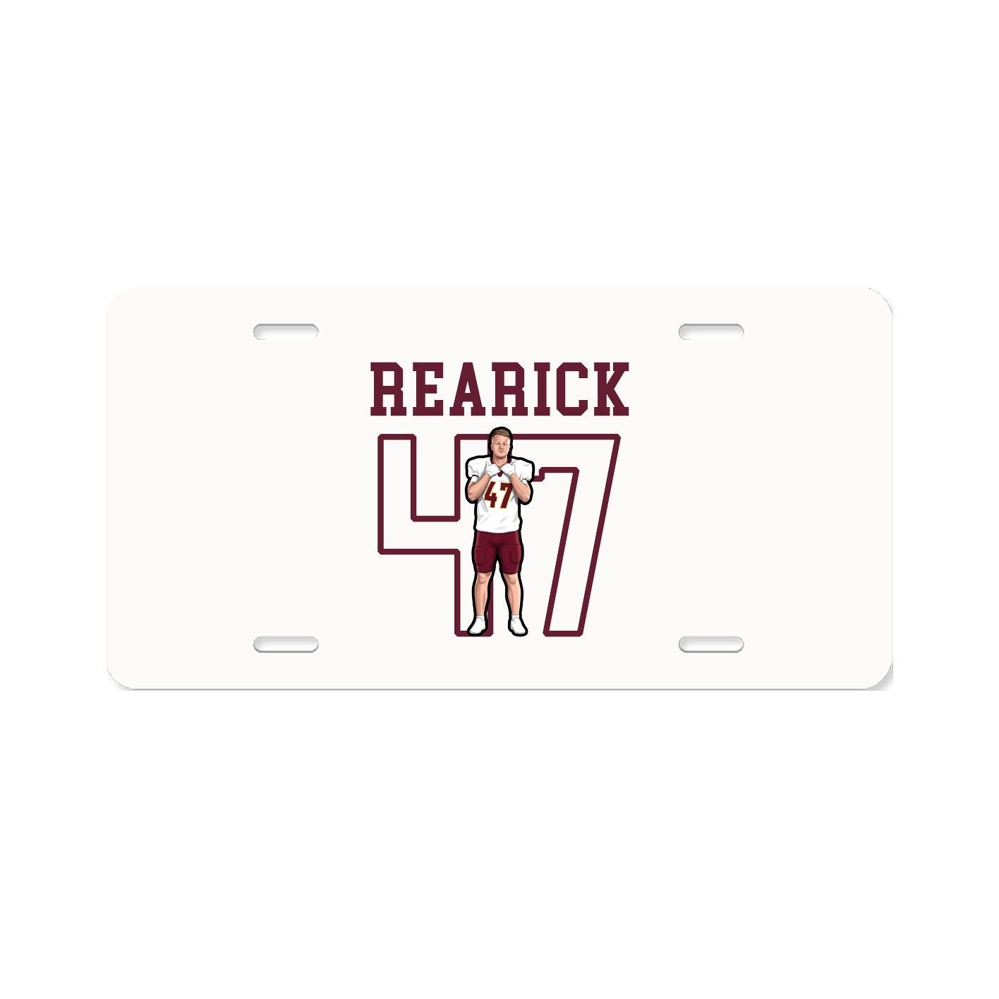 License Plate — Shirsey in Classic