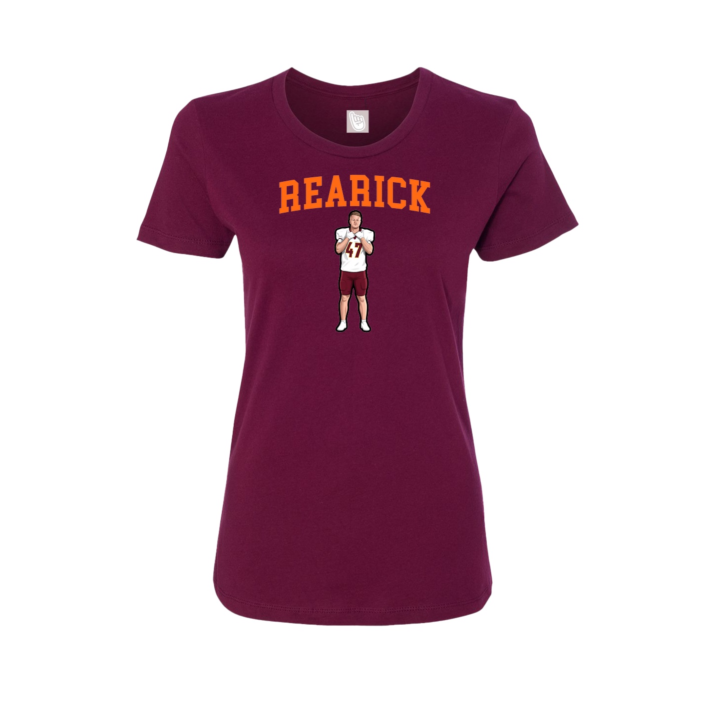 Womens Tee — Shirsey in Maroon