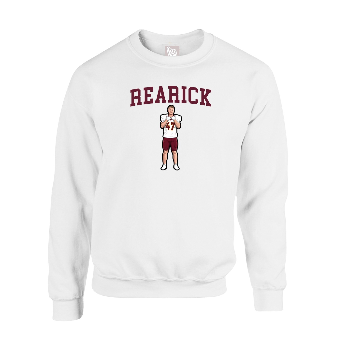 Fleece Crew — Shirsey in White