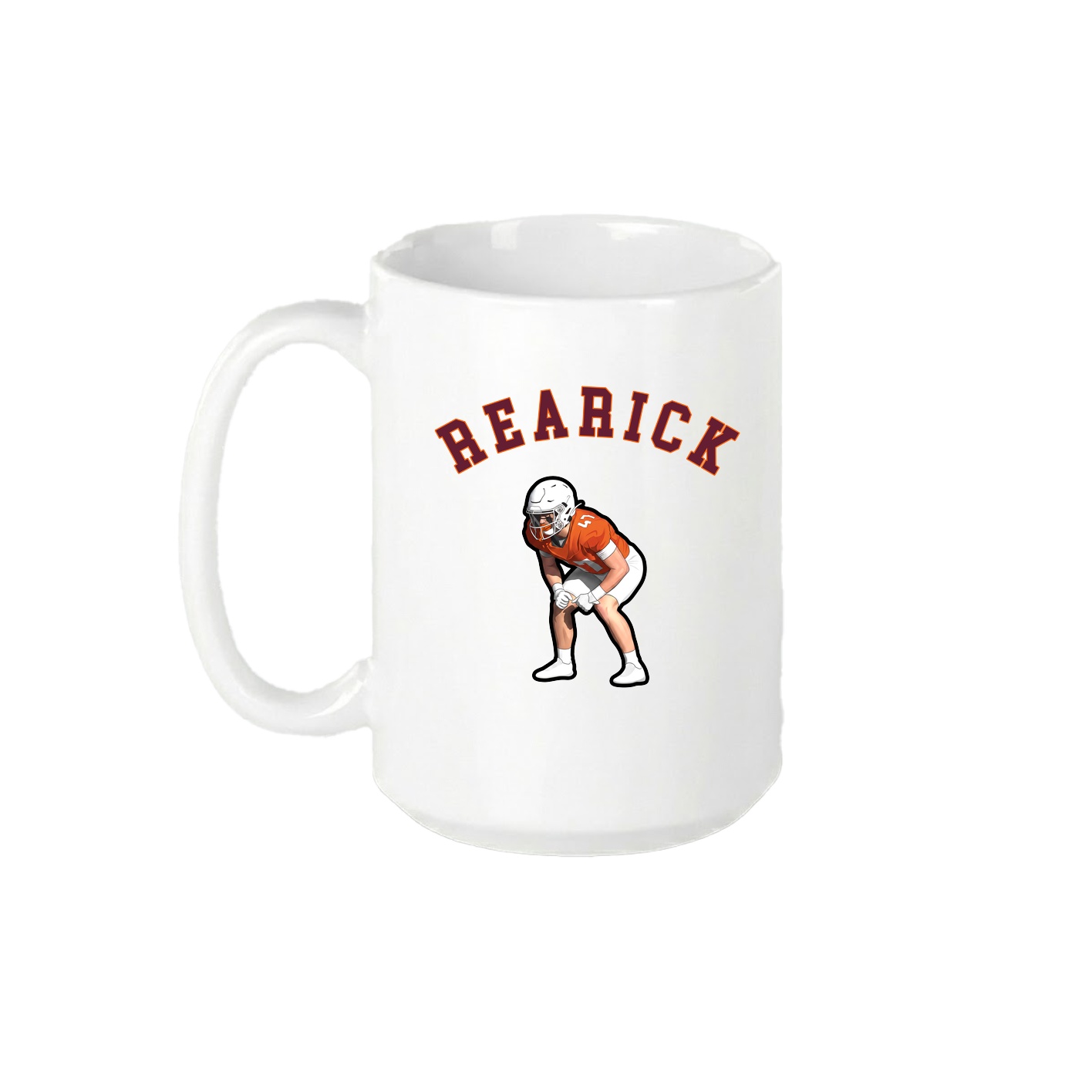 15oz Coffee Mug — Shirsey Arch in White