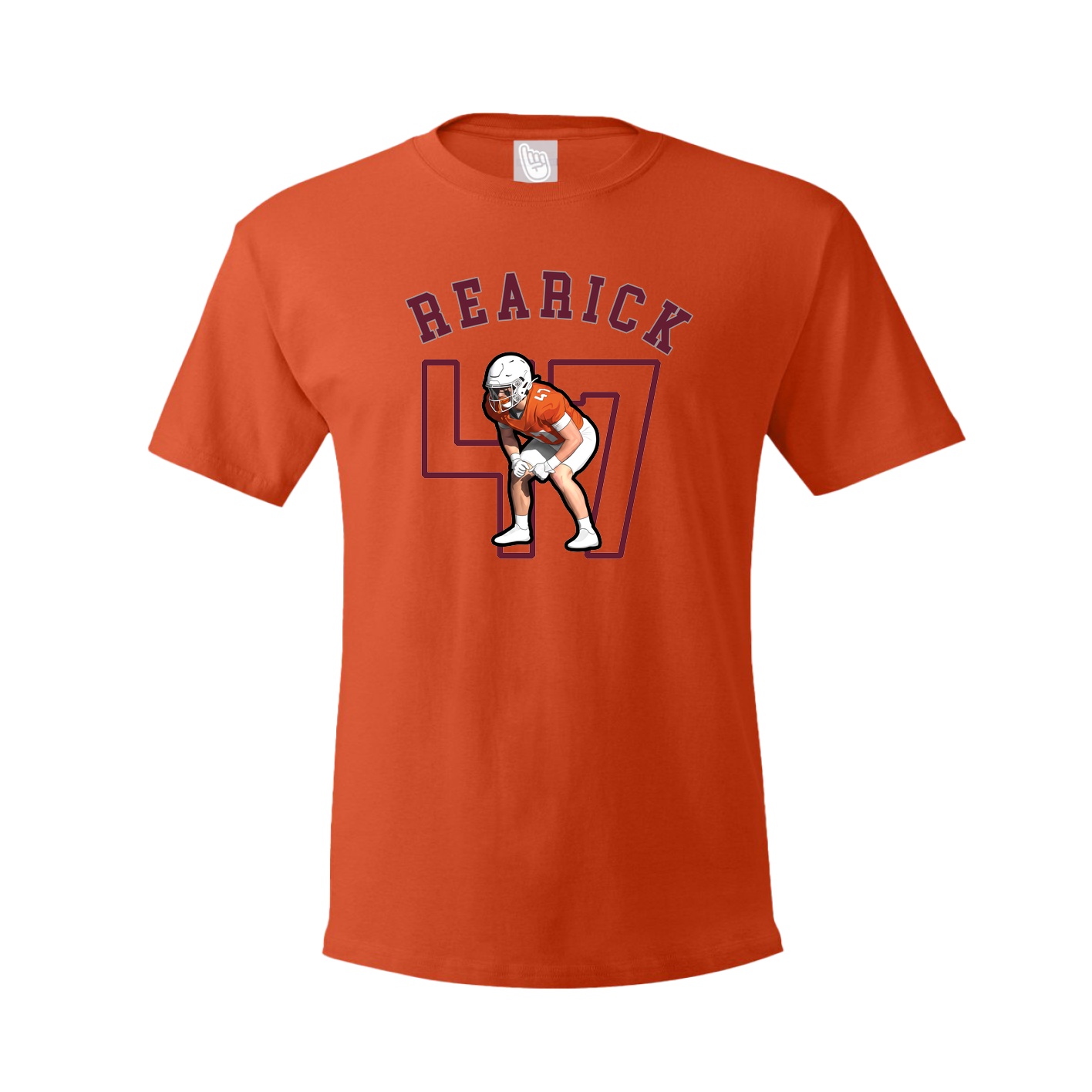 Youth Tee — Shirsey Arch in Orange