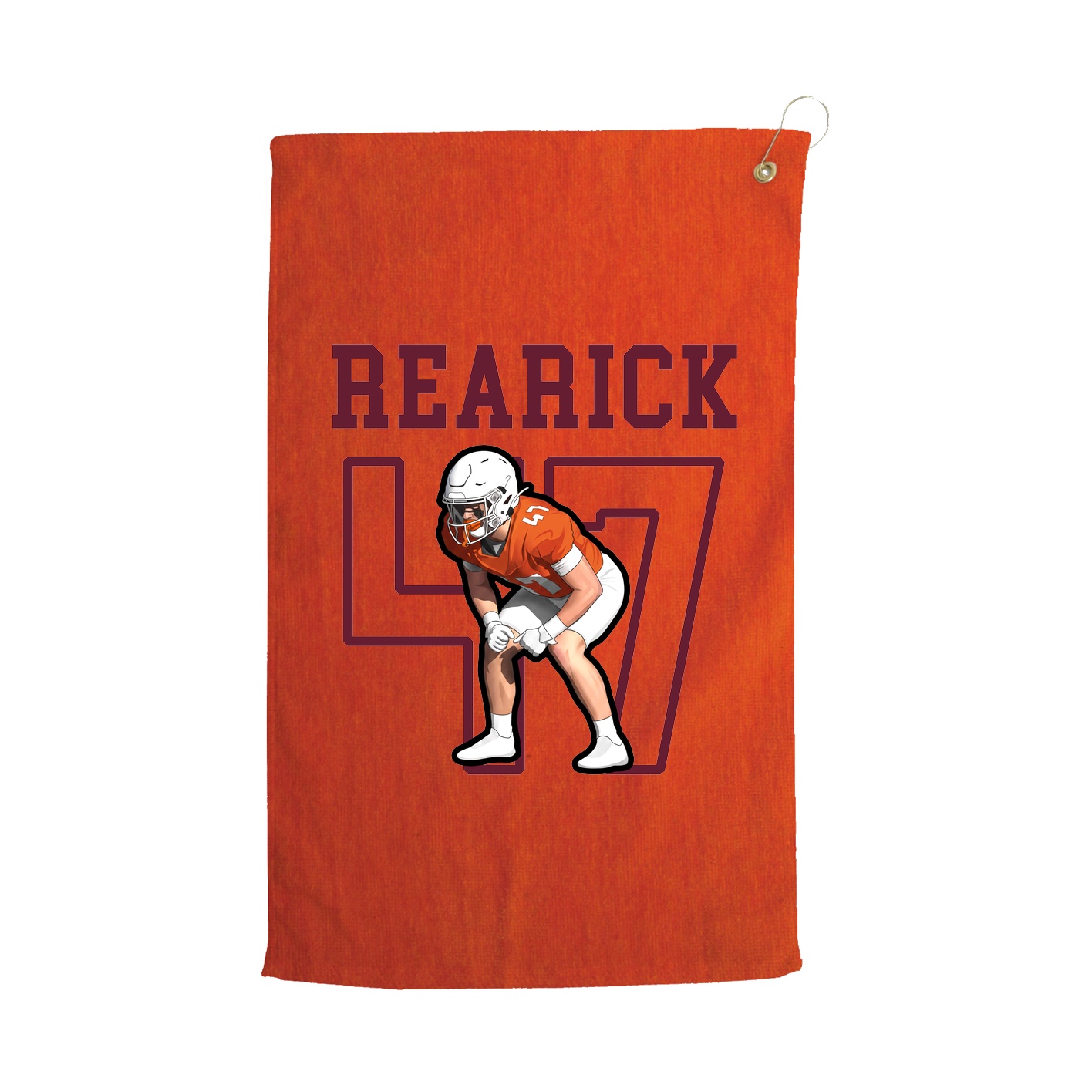 Golf Towel — Shirsey in Orange