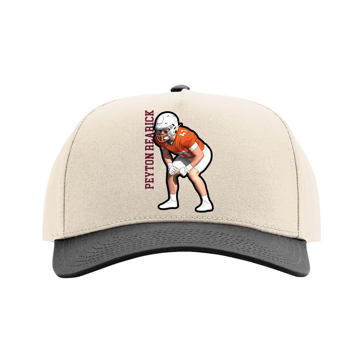 Full Fabric Five-Panel Champ Cap