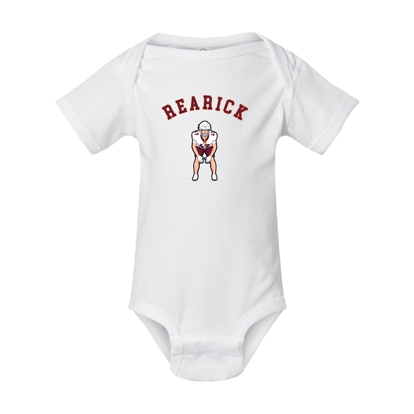 Baby Onesie — Shirsey Arch in White