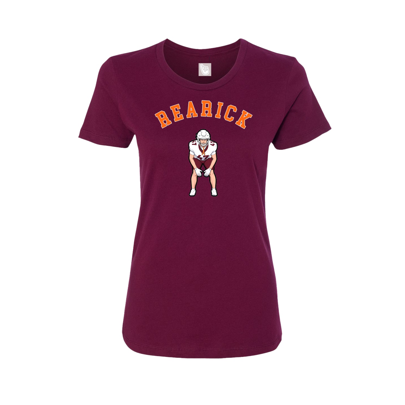 Womens Tee — Shirsey Arch in Maroon