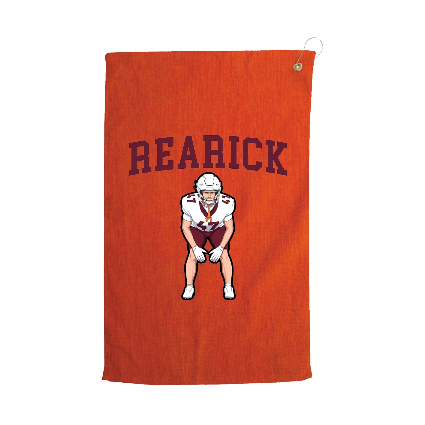 Golf Towel — Shirsey in Orange