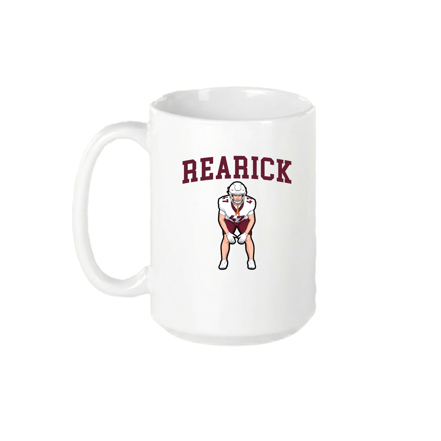 15oz Coffee Mug — Shirsey in White
