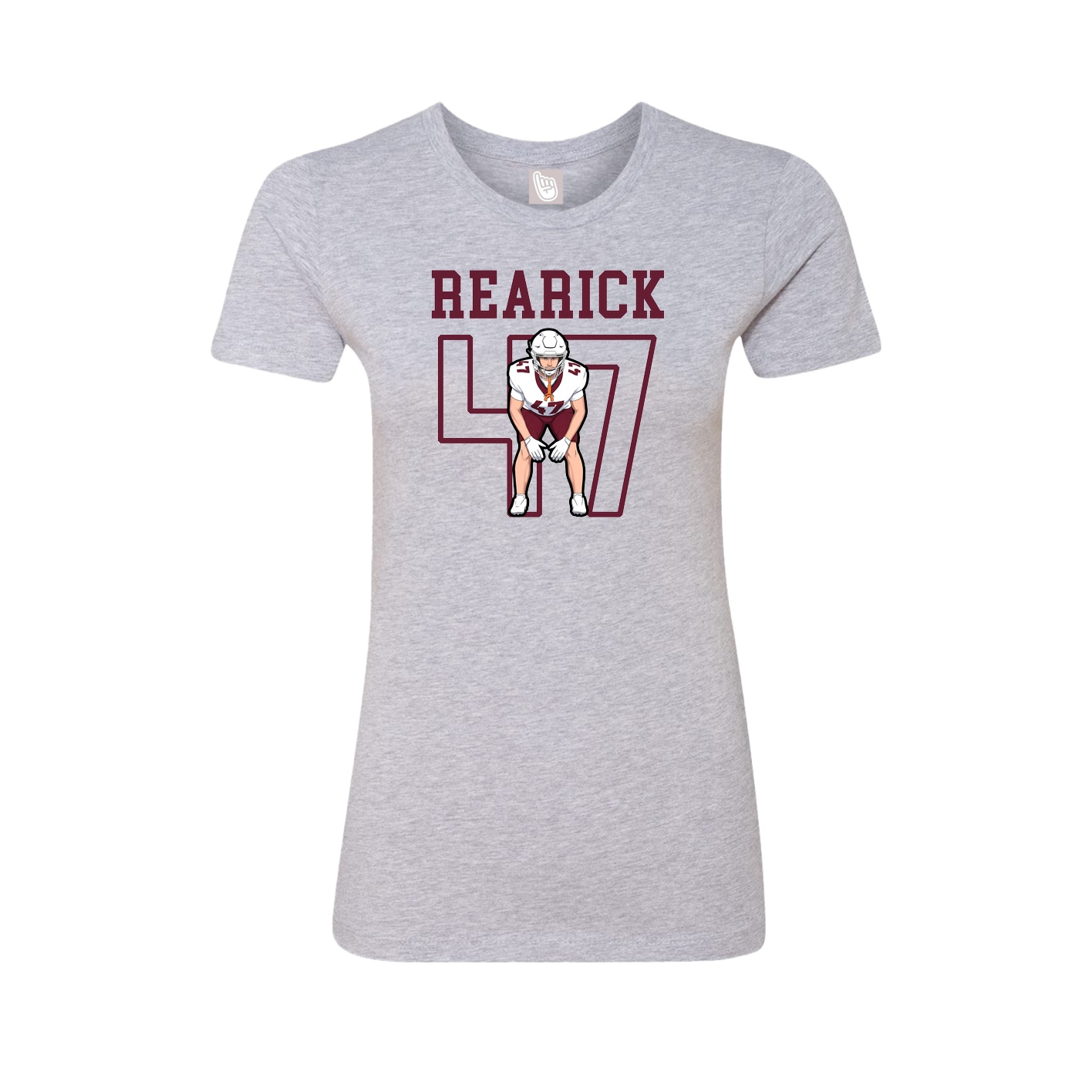 Fitted Women's Tee — Shirsey in Grey