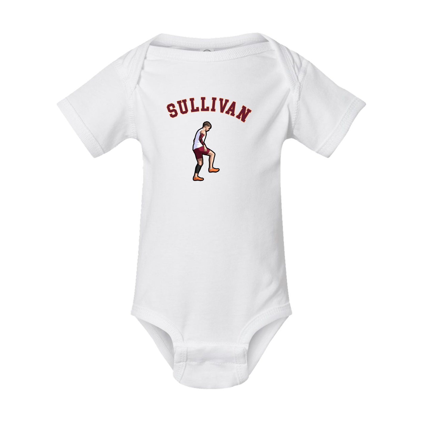 Baby Onesie — Shirsey Arch in White