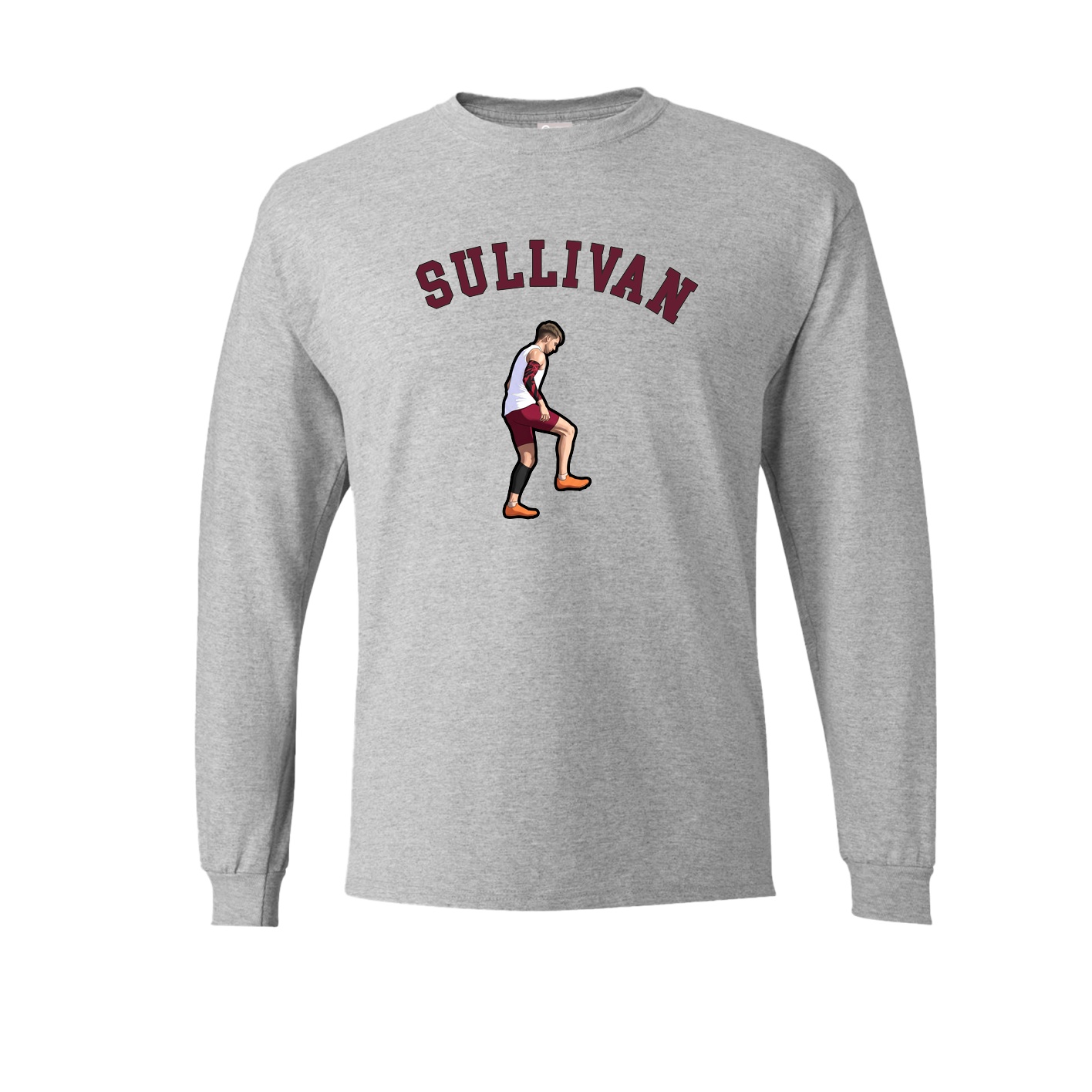 Long Sleeve Tee — Shirsey Arch in Grey