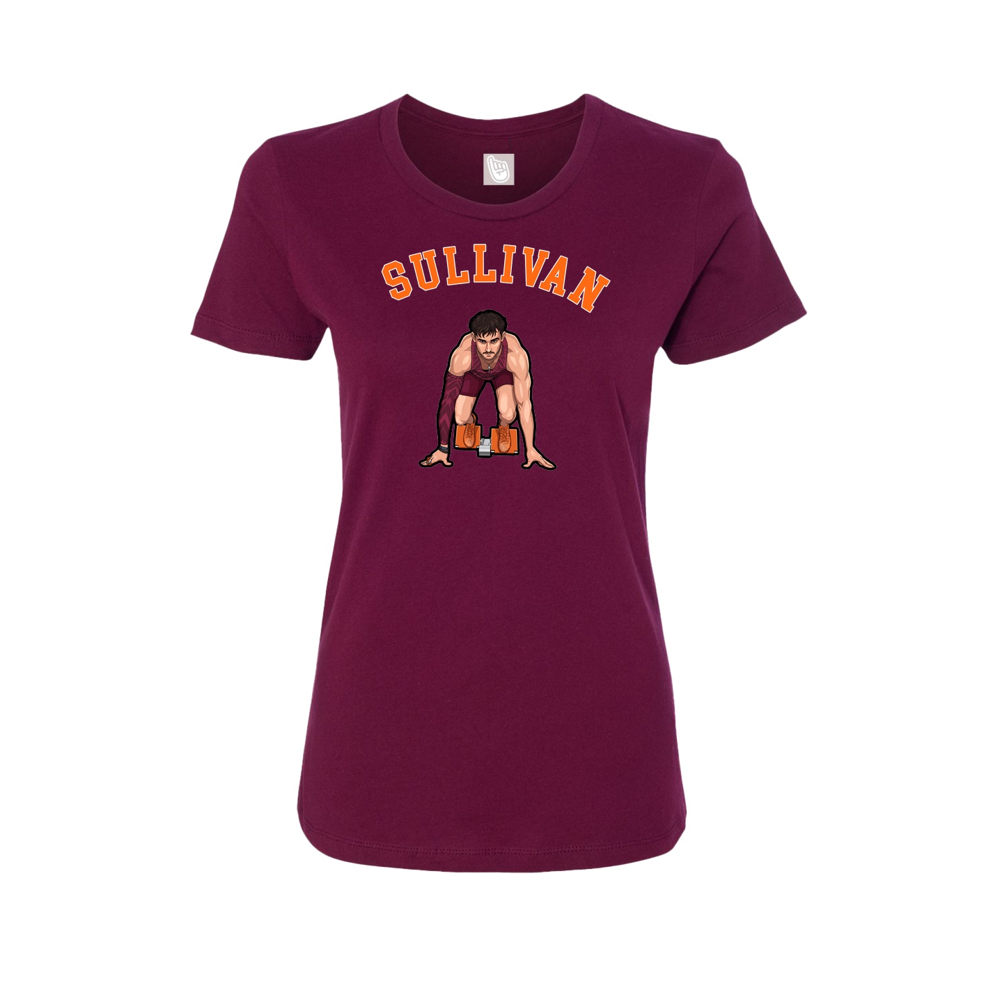 Womens Tee — Shirsey Arch in Maroon