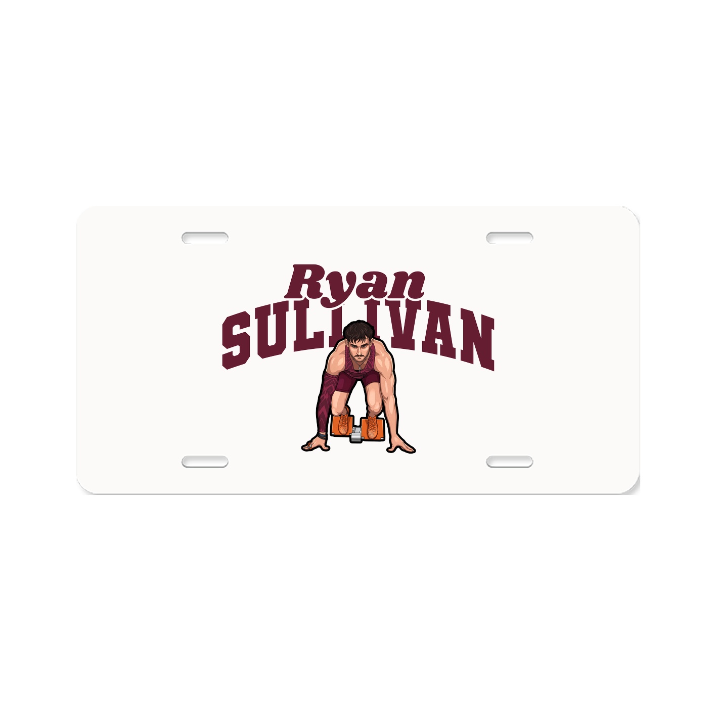License Plate — Signature Arch in Classic
