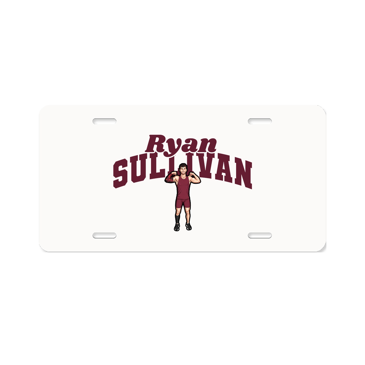 License Plate — Signature Arch in Classic
