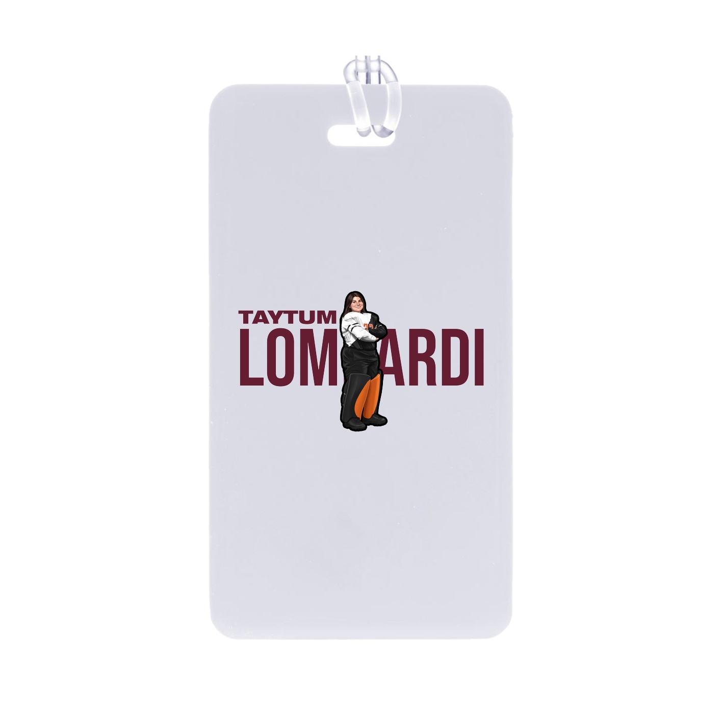 Bag Tag — Player Name in Classic