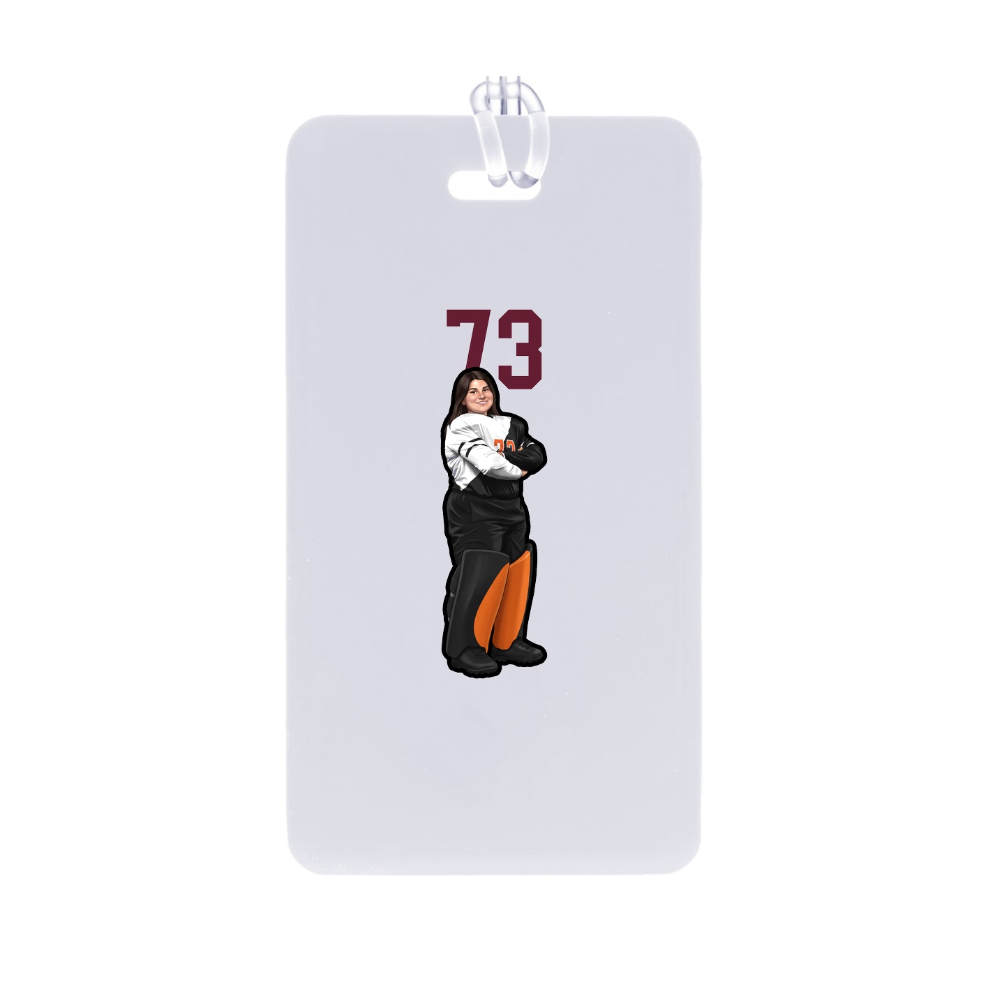 Bag Tag — Number Top in Classic