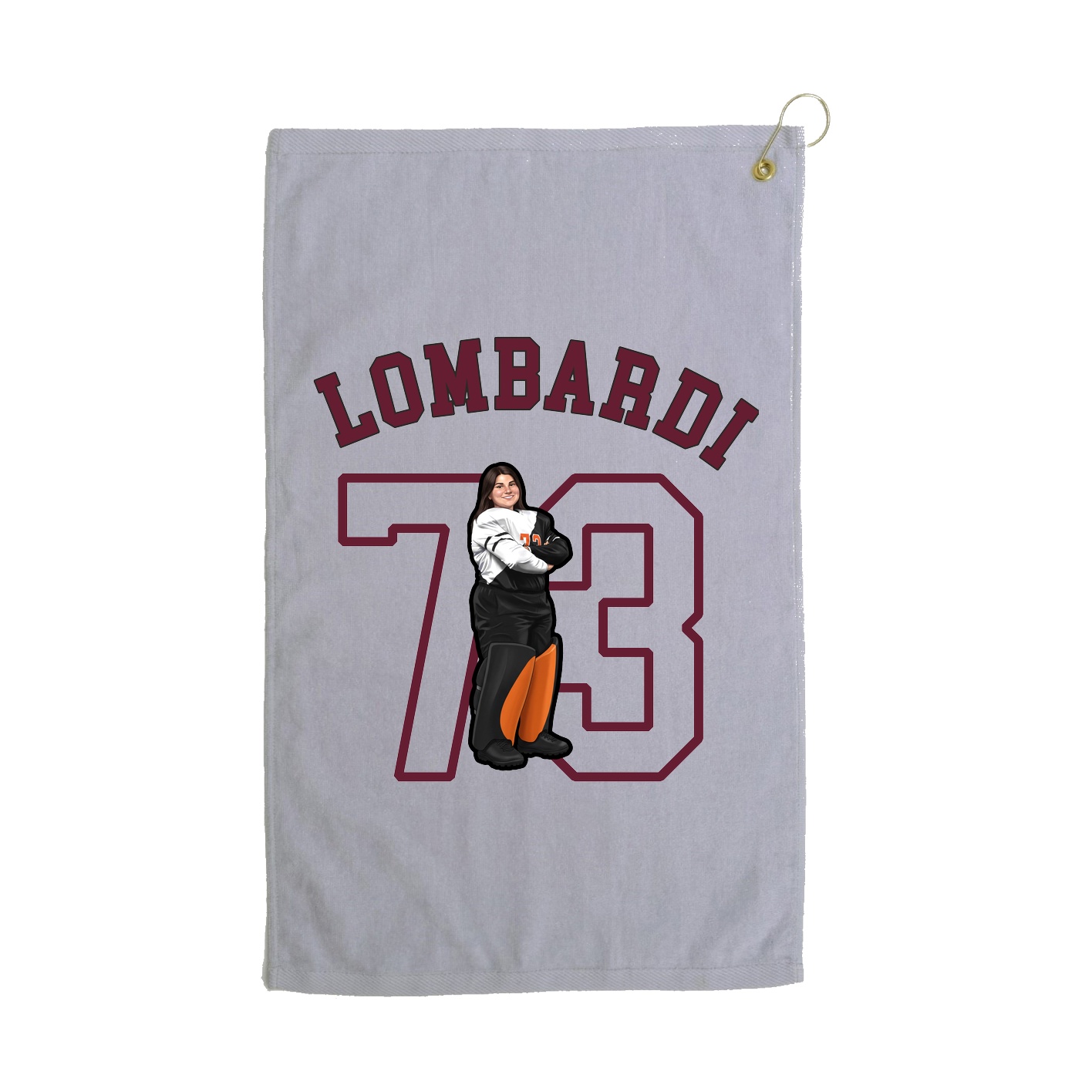 Golf Towel — Shirsey Arch in Grey