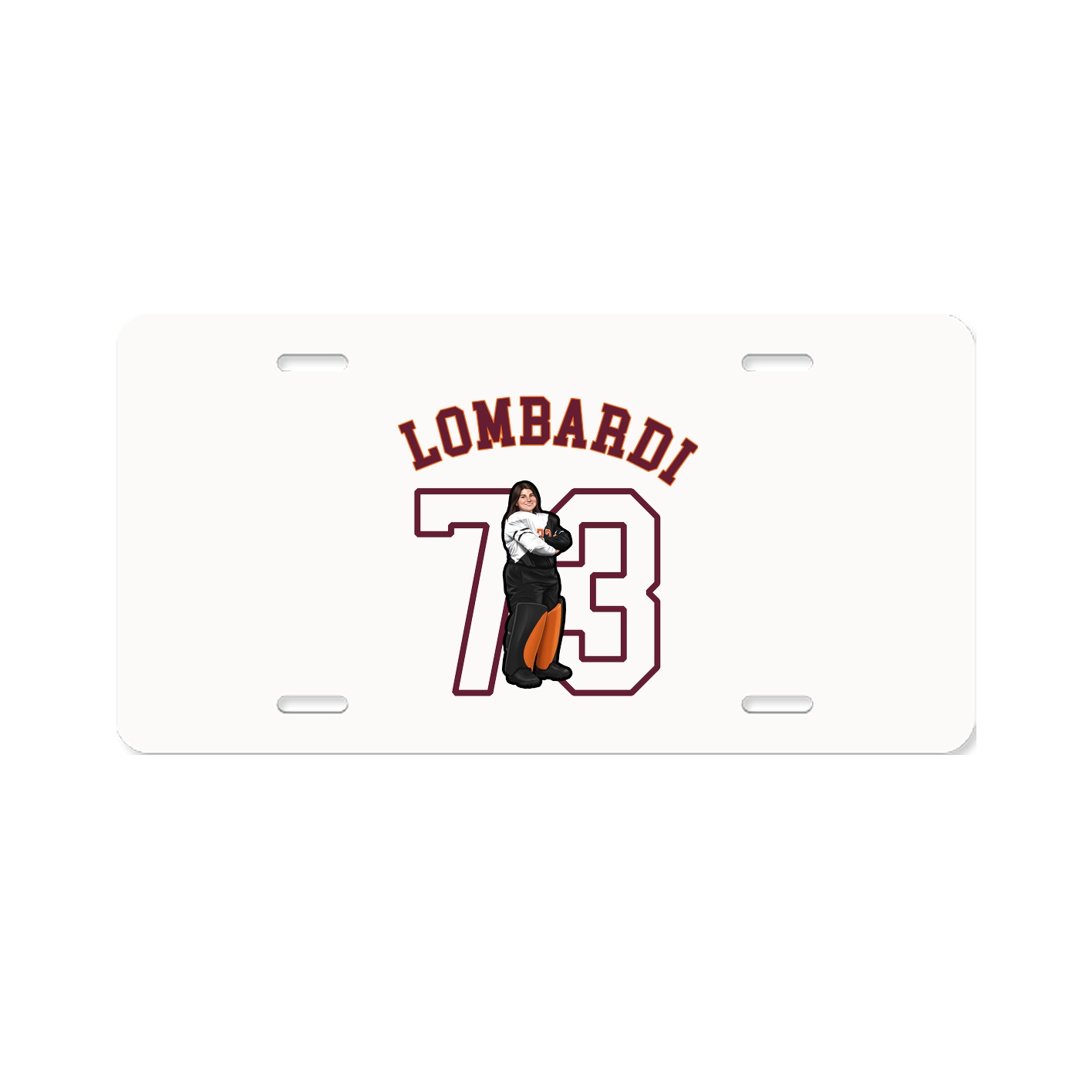 License Plate — Shirsey Arch in Classic