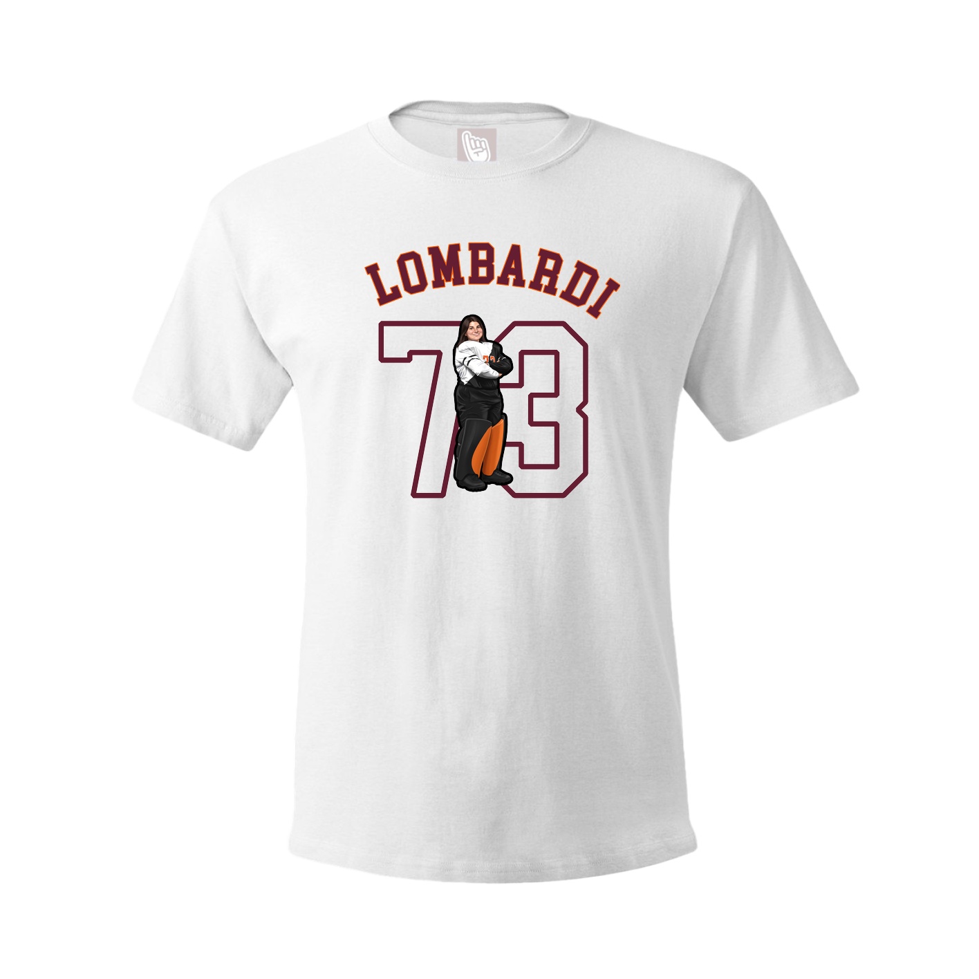 Youth Tee — Shirsey Arch in White