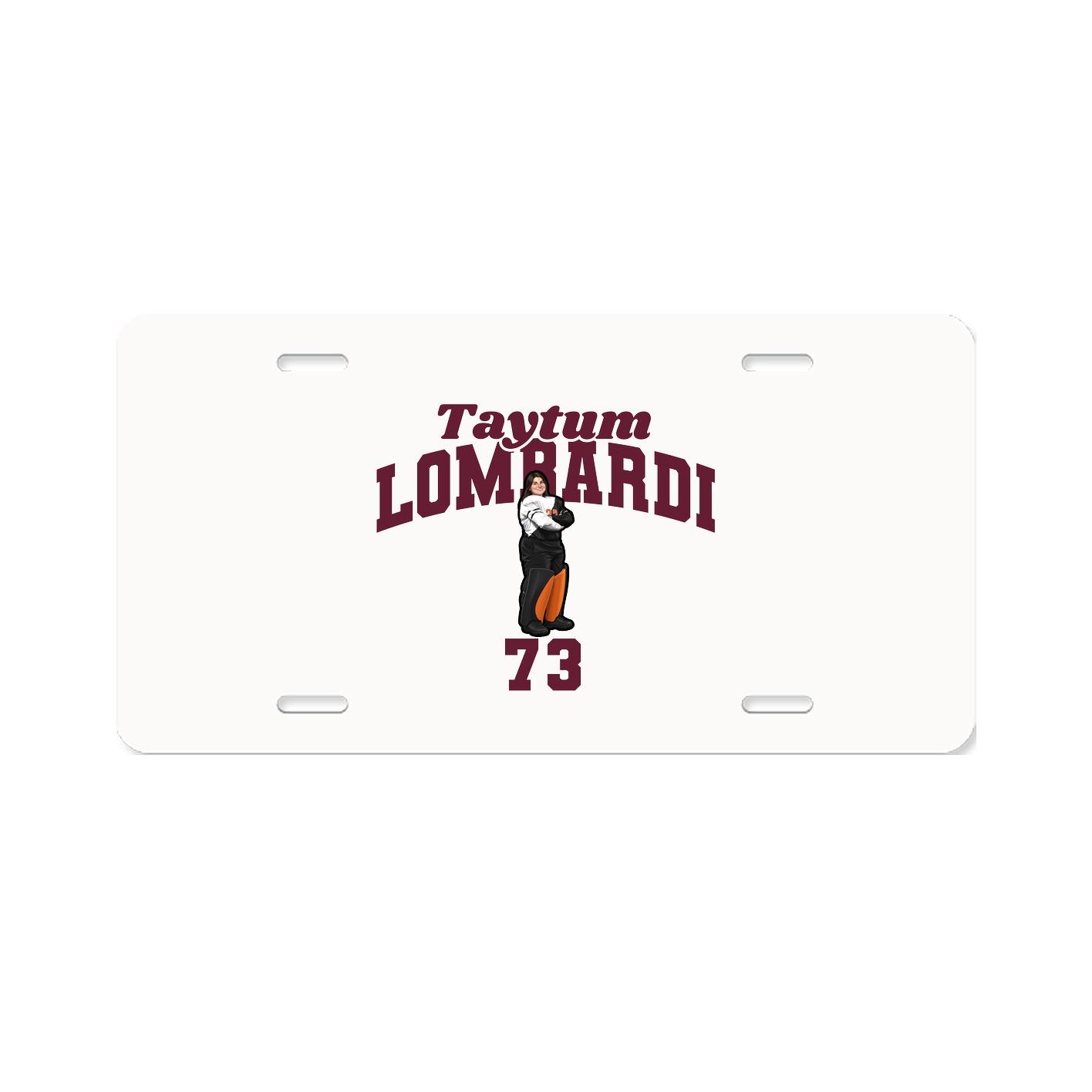 License Plate — Signature Arch in Classic