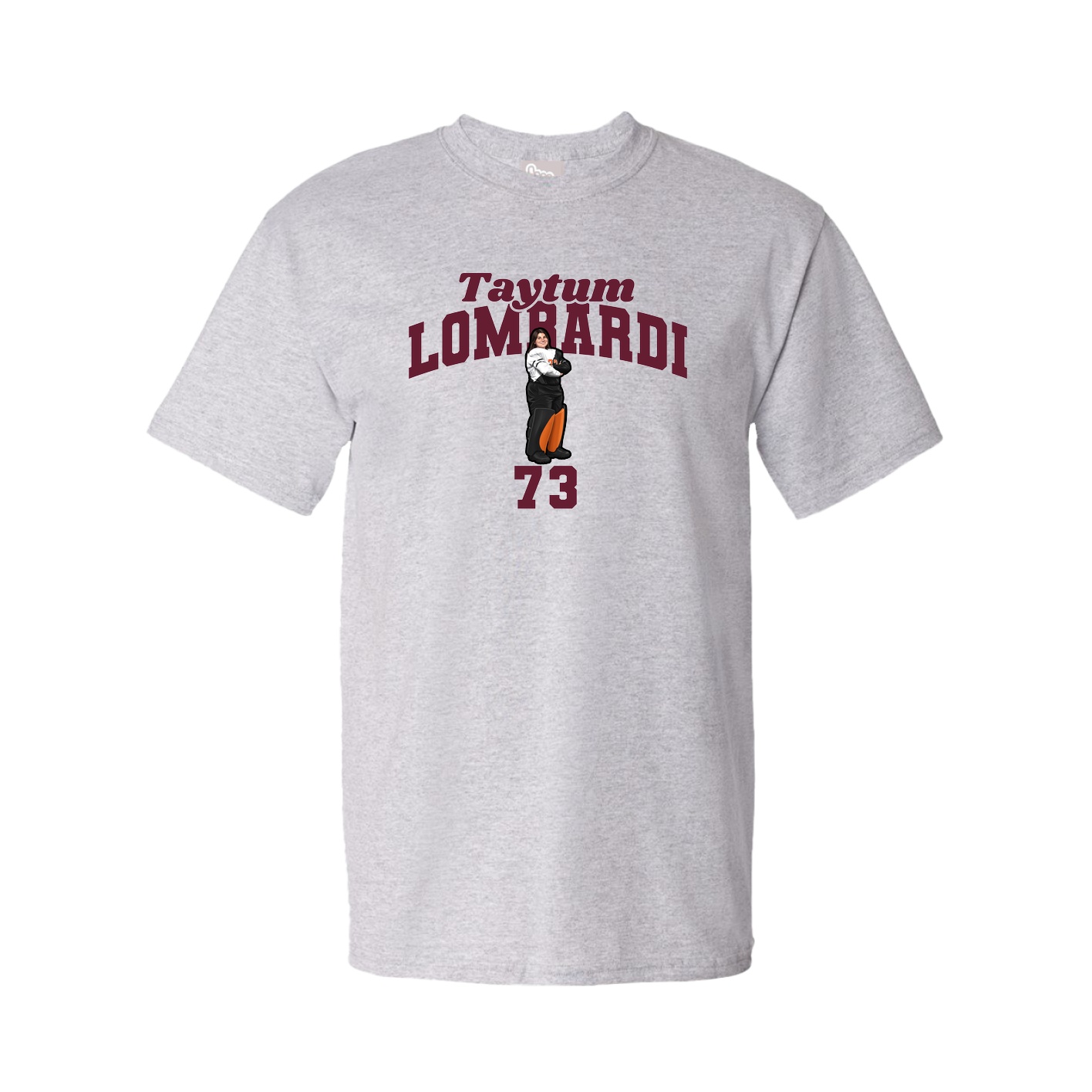 Youth Tee — Signature Arch in Grey