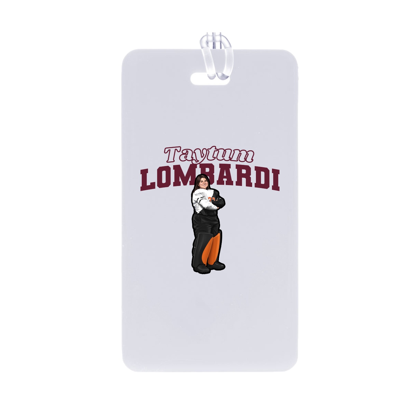 Bag Tag — Name Arch in Classic