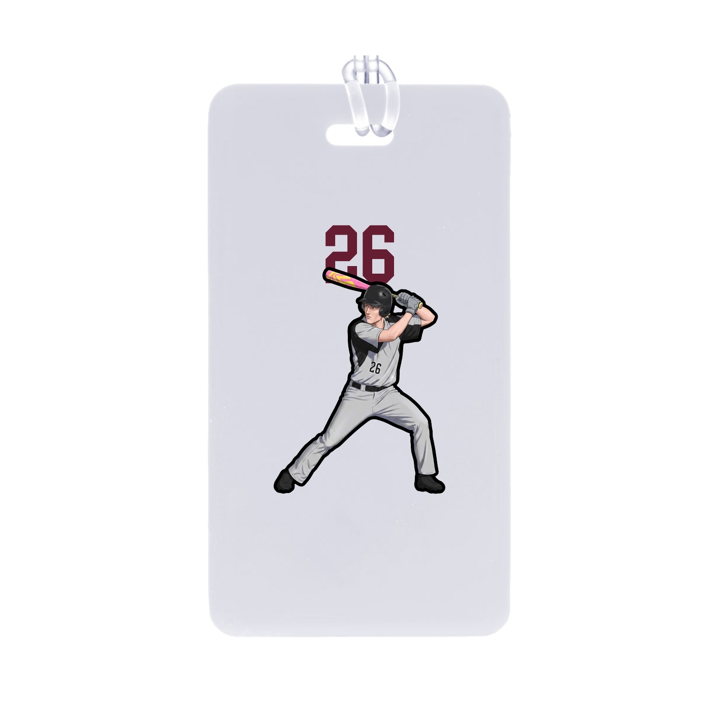Bag Tag — Number Top in Classic