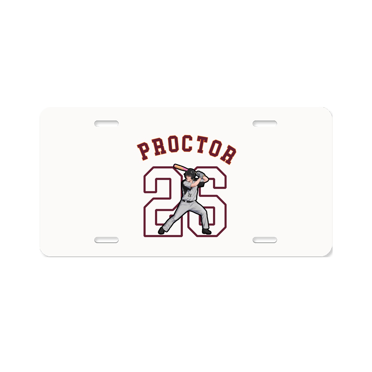 License Plate — Shirsey Arch in Classic