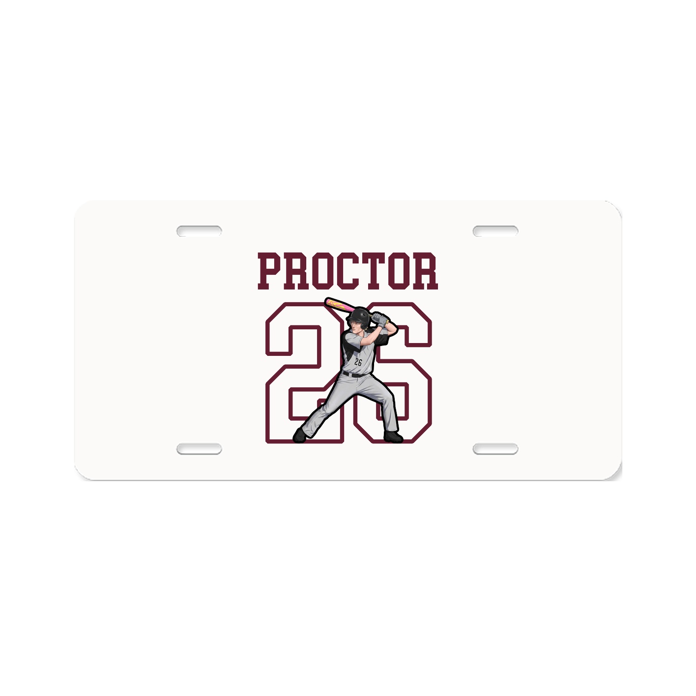 License Plate — Shirsey in Classic