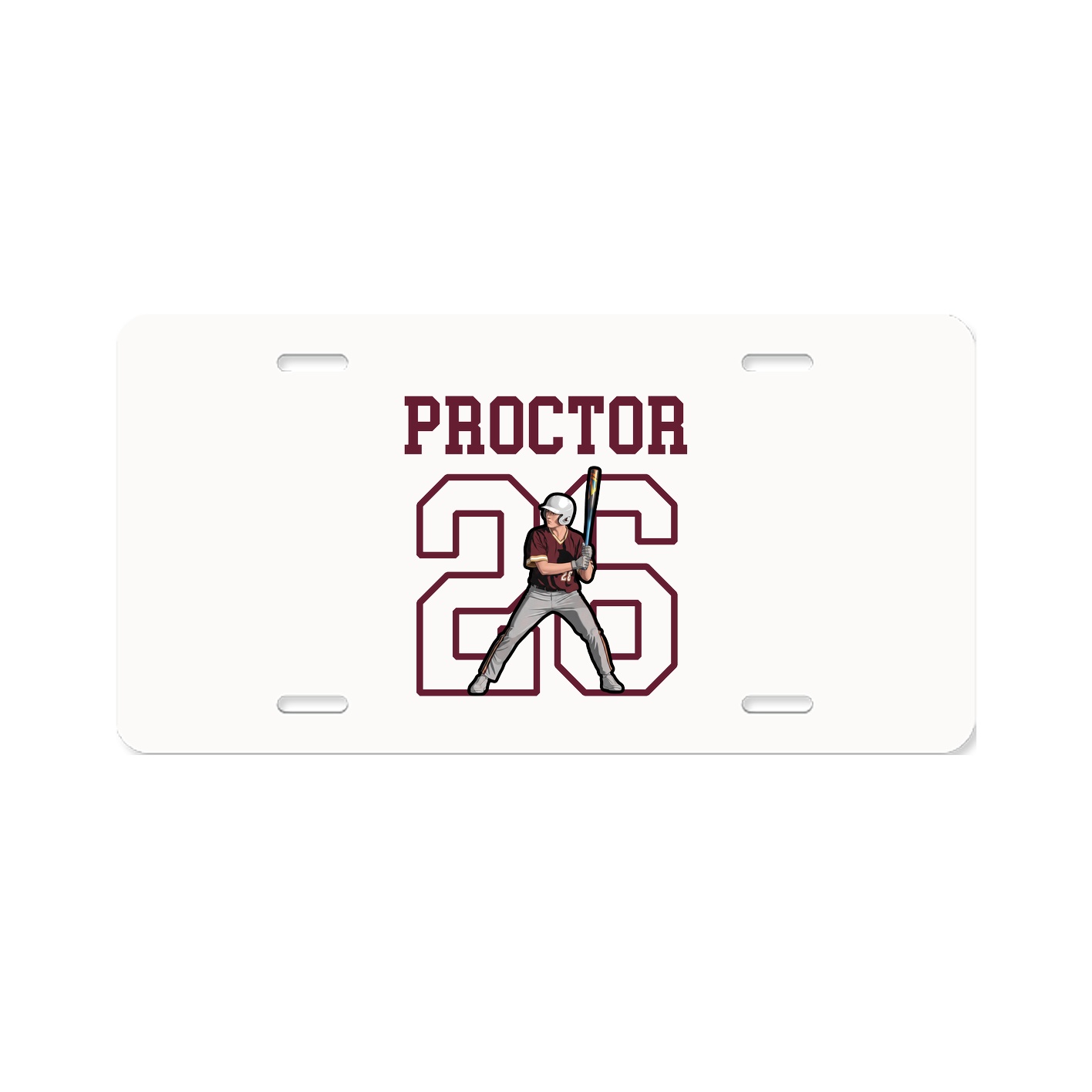License Plate — Shirsey in Classic